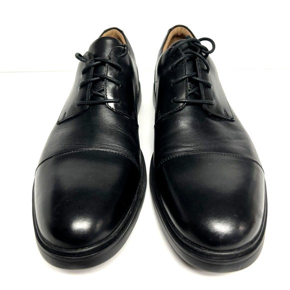 Clarks Men's Un Tailor Cap Toe Oxford Black, Size 10 M - Picture 3 of 6